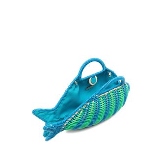 Serpui David Top Handle Bag - Blue