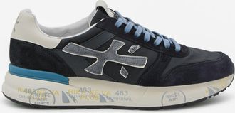 Premiata Black Leather Stevend Sneakers