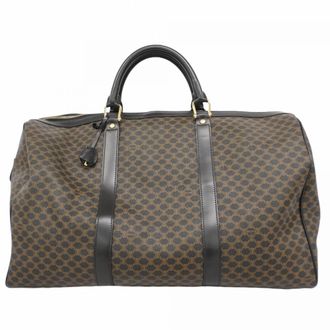 Celine Black Pvc Boston Bag (Pre-Owned)