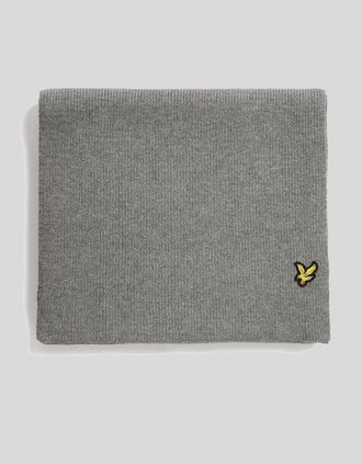 Lyle & Scott Lyle And Scott Mens Everyday Scarf - Grey - Size: 1SZ