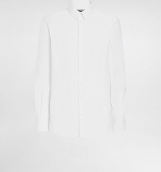 Dolce & Gabbana Camicia - Man Shirts White Cotton 37