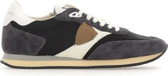 Philippe Model Blville Sneaker - Heren - Sneakers - Blauw - 41 EU - Katoen - Schoenen