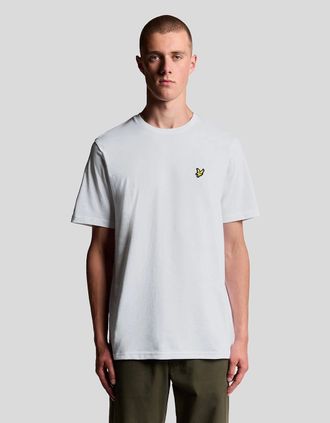 Lyle & Scott Lyle And Scott Mens Cotton Crew Neck T-Shirt - White - Size: 40