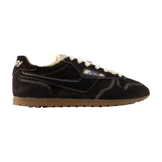 Autry Windspin Lage Sneakers - Dames - Sneakers - Bruin - 40 EU - Katoen - Schoenen