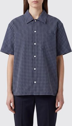 Dunst Camicia in misto cotone a quadretti