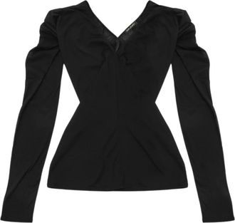 Our Legacy Top in Jersey Stocking - - Tops - Donna - Nero - M