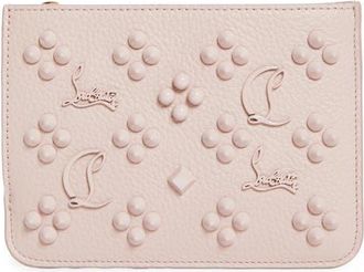 Christian Louboutin Paloma Loubinthesky Calfskin Coin Purse in Vintage Rose at Nordstrom