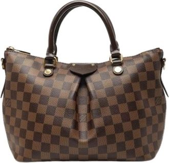 Louis Vuitton Pre-owned Siena - Dames - Vintage Handtas - Bruin - ONE Size - Vintage