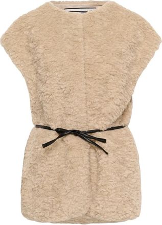 Saint Tropez Sylvana Vest - Dames - Bodywarmers - Beige - L - Polyester - Jassen