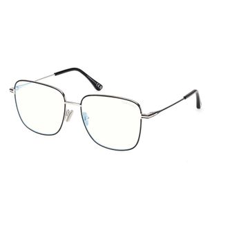 Tom Ford Glasses, female, Black, Size: 56 MM Blue Block Square Optical