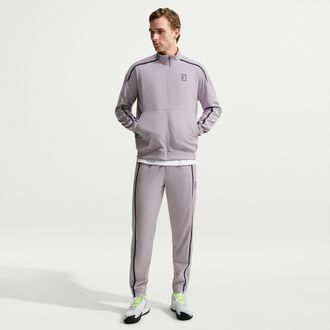 Nike Mens Court Heritage Tennis Pants in Purple | FZ6928-022