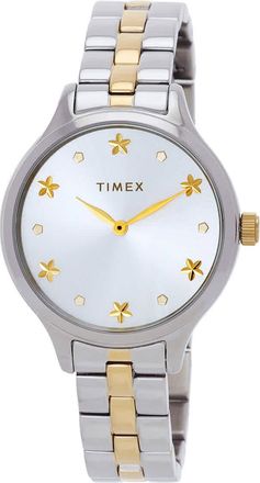 Timex Peyton Quartz Silver Dial Ladies Watch TW2V23500