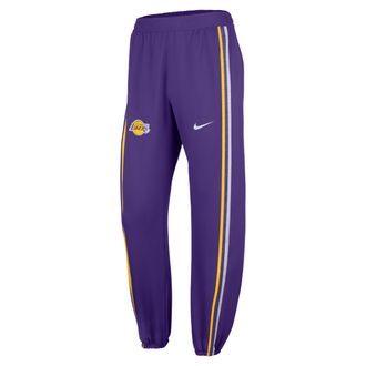 Nike Los Angeles Lakers Zoned Nike Mens Dri-FIT NBA Pants in Purple | HM6910-504