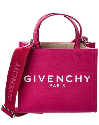 Givenchy G Mini Canvas Tote