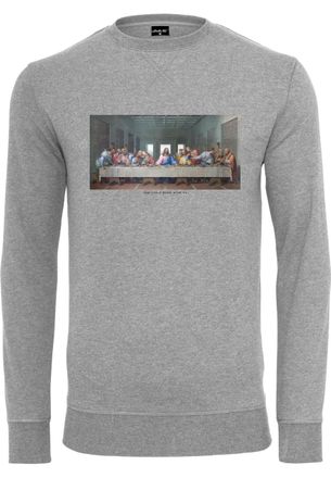 Mister Tee Mens Can&acute;t Hang With Us Crewneck Sweatshirt, Grey