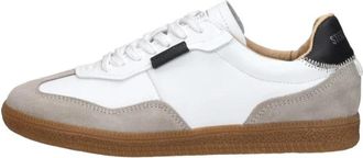 Steve Madden Emporia Sneakers - Dames - Sneakers - Wit - 38 EU - Leer - Schoenen