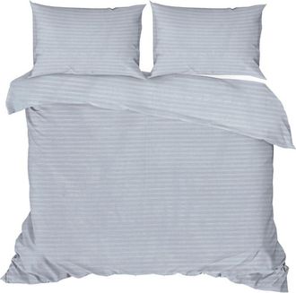 OEM Funda N&oacute;rdica, Funda N&oacute;rdica, Ropa De Cama Set Gris