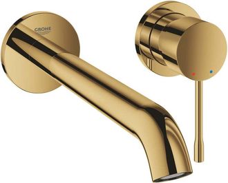 GROHE 29 193 Gl1 Essence Monomando De Lavabo Mural 1/2 Tama&ntilde;o L Oro Brillo - Ref: 29 193 Gl1 - Grohe