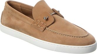 Christian Louboutin Chambeliboat Suede Boat Shoe