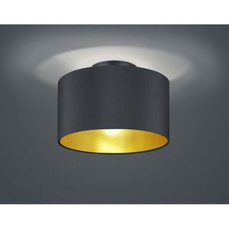 Trio L&aacute;mpara De Techo Hostel Metal Negro-dorado H160 Cm &Oslash;30 Cm Lighting