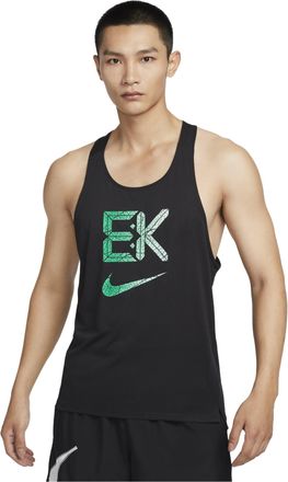 Nike Fast Dri-FIT Running Singlet Asia Sizing Kipchoge-Black FV9611-010