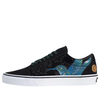 Vans Old Skool Dia de los Muertos Black Blue Green VN000E9TGHW