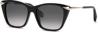 Roberto Cavalli SRC150 0700 Mens Sunglasses Black Size 55
