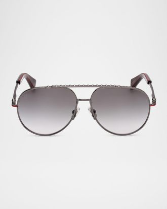 Christian Louboutin Greggo LB0013 61mm Navigator Sunglasses