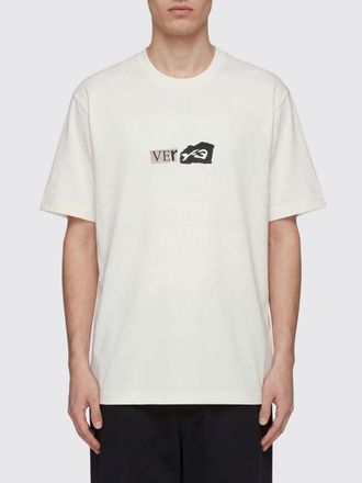 Yohji Yamamoto T-shirt in cotone con logo Y-3