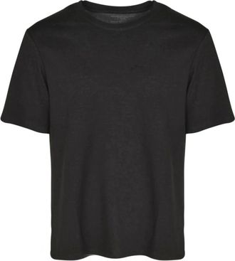 Majestic Filatures Hombre, Camisetas, Negro, Talla: L