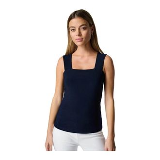 Joseph Ribkoff Sleeveless Tops, female, Blue, Size: S Elegant Womens Camisole Top