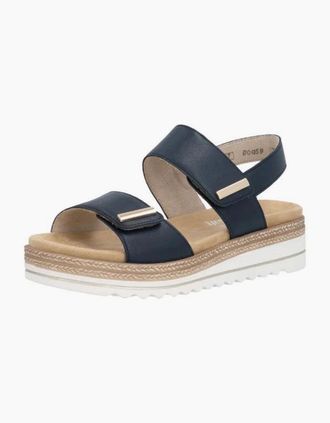 Remonte Womens Remonte ladies sandals D0Q59-14 in Navy