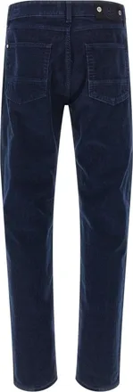 Stone Island Straight-Leg Corduroy Jeans - Navy