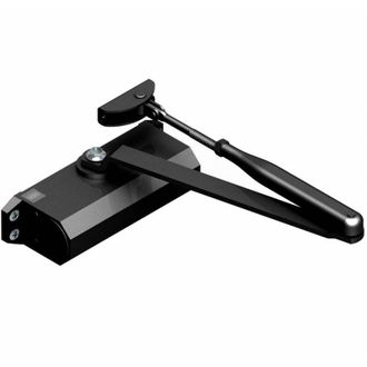 OEM Dom Compact 1000 Chiudiporta S/fermo Max 80 Kg Nero