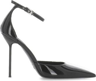 PARIS TEXAS Arrow Toe Heeled Shoes With Delicate Ankle Strap