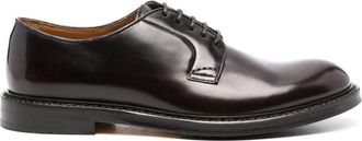 Doucal's leather derby shoes - men - Calf Leather/Calf Leather/Calf Leather/Rubber - 43.5 - Brown
