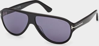 Tom Ford Men & apos;s Samuele 02 61mm Acetate Aviator Sunglasses