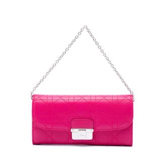 Dior Pre-owned Dior Calfskin Cannage Diorling Wallet on Chain Ladies WURZZP0LUL1FY93X