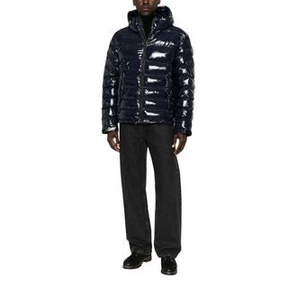 Napapijri Aerons Hooded Quilted Jacket - Heren - Winterjassen - Blauw - M - Jassen