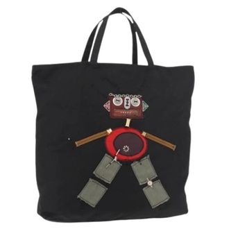 Prada Pre-owned Tote Bags, female, Black, Size: ONE SIZE Pre-owned Tote Bag