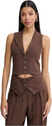 Simona Corsellini Donna, Giacche, Marrone, L, new