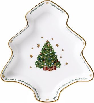 Prouna My Noel Tree Small Plate in White at Nordstrom