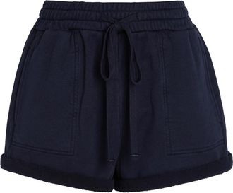 Citizens Of Humanity Citizens OF Humanity Viveene Turn-up Cotton Shorts - Navy - S (UK8-10 / S)