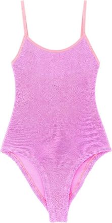 Hunza G Badmode, Dames, Roze, ONE Size, Nylon, Pamela One-piece Badpak