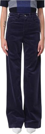 Emporio Armani Mujer, Pantalones, Azul, Talla: W28