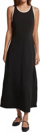 Crescent Womens Maeve Maxi Dress In Black