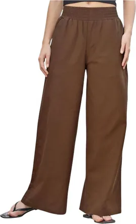 Entro High-Waist Pant In Espresso