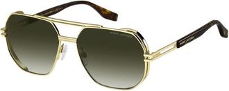 Marc Jacobs Premium zonnebril met eersteklas service - unisex - Zonnebrillen - Geel - 60 MM - Accessoires
