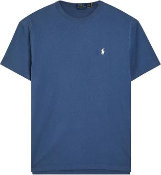 Polo Ralph Lauren Logo Cotton T-shirt - Navy - Xxl