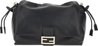 Fendi Large leather Baguette Soft bag Woman One Size